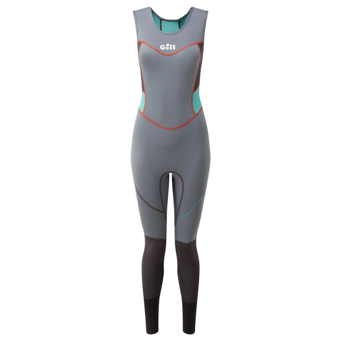 TDHL190 Steel Grey Women's ZenLite Skiff SuitGill Marine