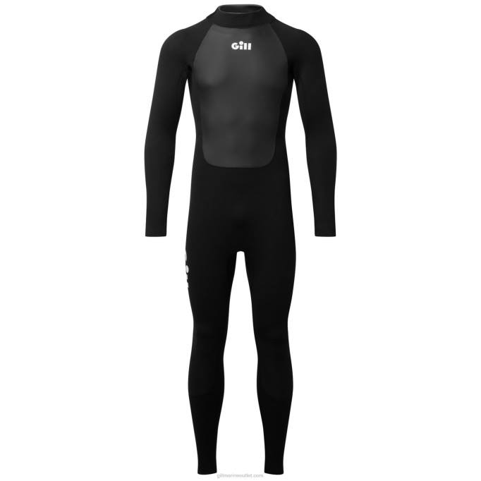 TDHL342Men's Pursuit Wetsuit 4/3mm Back ZipGill Marine