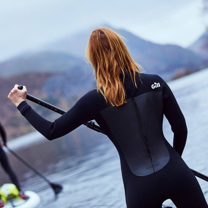 TDHL79Women's Pursuit Wetsuit 4/3mm Back ZipGill Marine