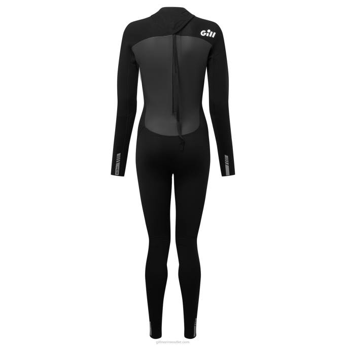 TDHL79Women's Pursuit Wetsuit 4/3mm Back ZipGill Marine