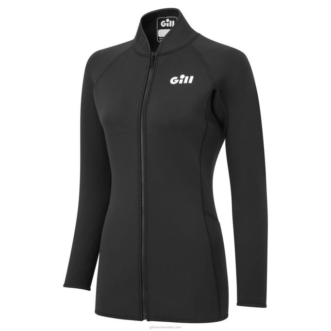 TDHL9 Black Womens Pursuit Neoprene JacketGill Marine