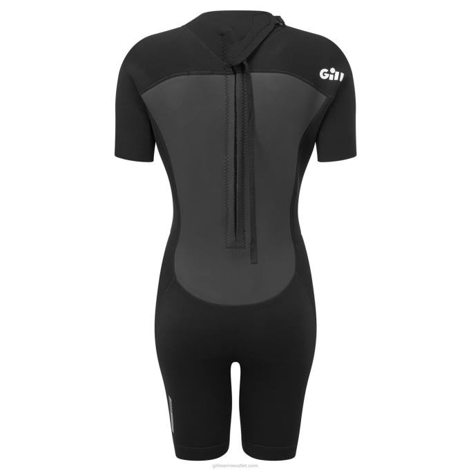 TDHL8 Black Womens Pursuit ShortyGill Marine