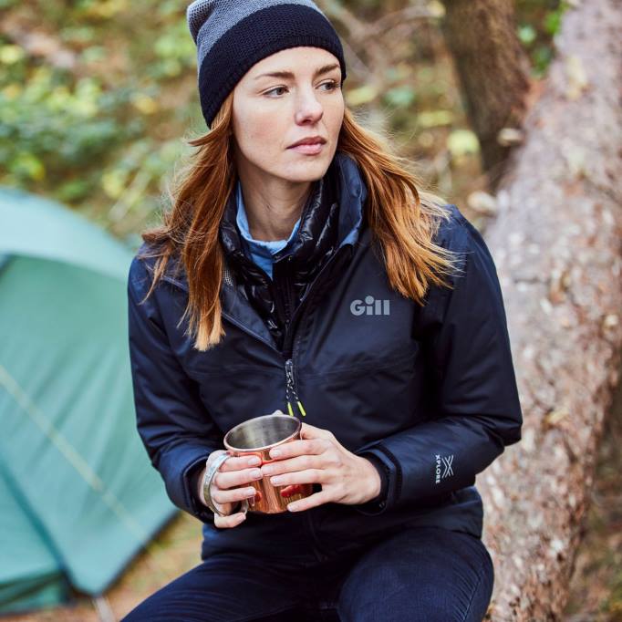 TDHL345 Black Women's Pilot JacketGill Marine