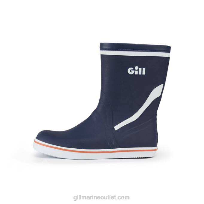 TDHL268 Dark Blue Junior Short Cruising BootGill Marine
