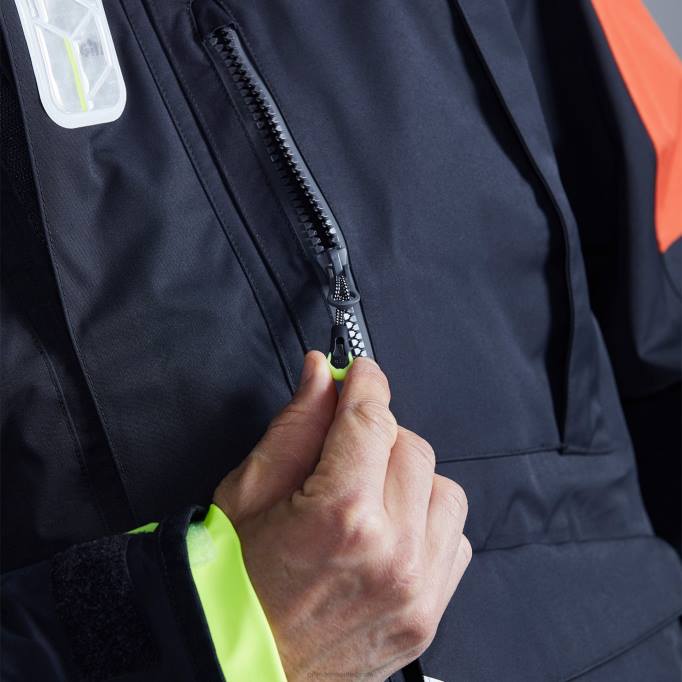 TDHL125 Graphite/Orange OS1 Ocean JacketGill Marine