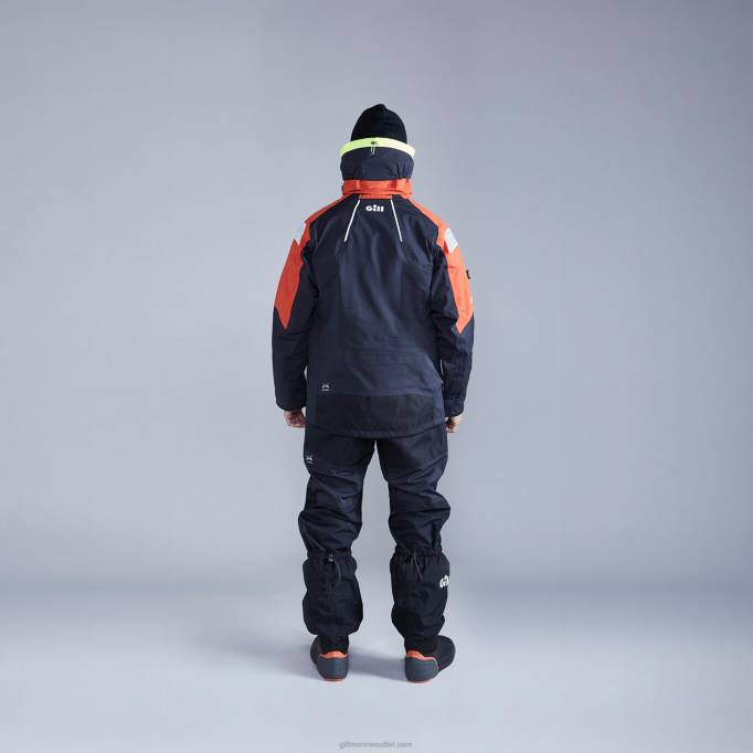 TDHL125 Graphite/Orange OS1 Ocean JacketGill Marine
