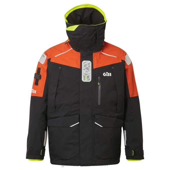 TDHL376 Graphite/Orange OS1 Ocean JacketGill Marine