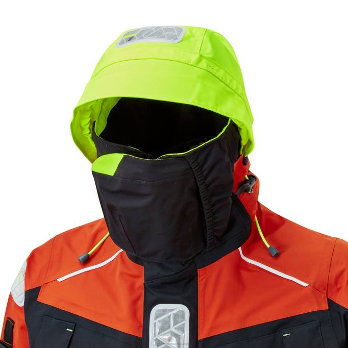 TDHL376 Graphite/Orange OS1 Ocean JacketGill Marine