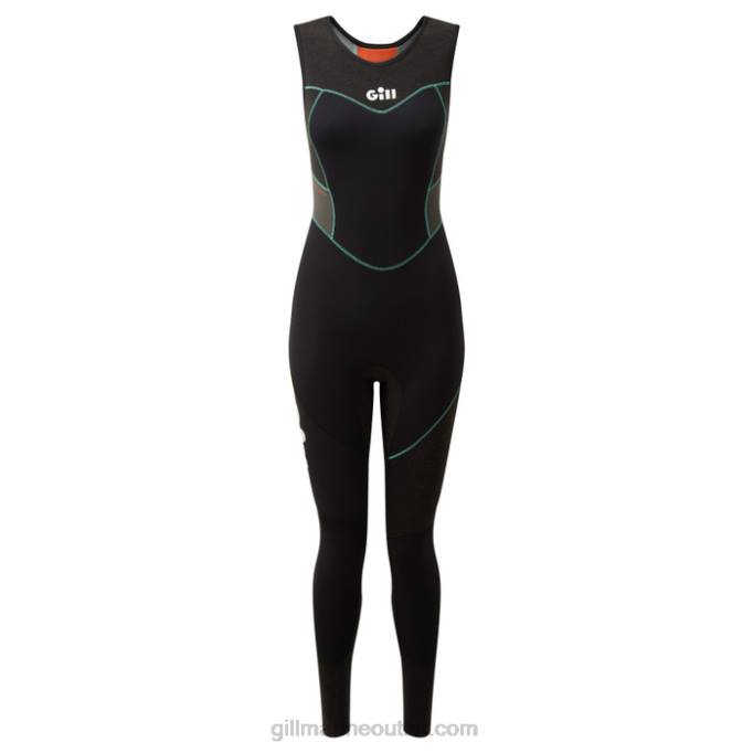 TDHL286 Black Women's ZenTherm Skiff SuitGill Marine