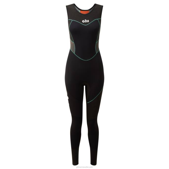 TDHL286 Black Women's ZenTherm Skiff SuitGill Marine