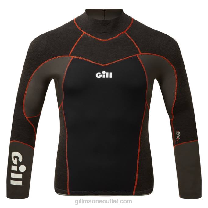 TDHL287 Black Men's ZenTherm TopGill Marine