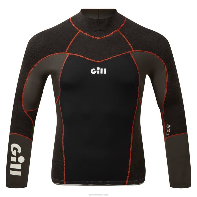 TDHL287 Black Men's ZenTherm TopGill Marine